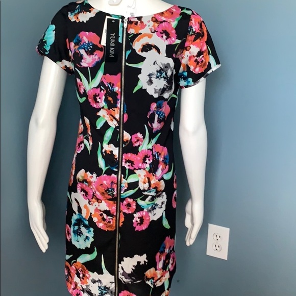 Yumi Kim Elana Tropical Tantrum Shift Dress NEW - Picture 6 of 8